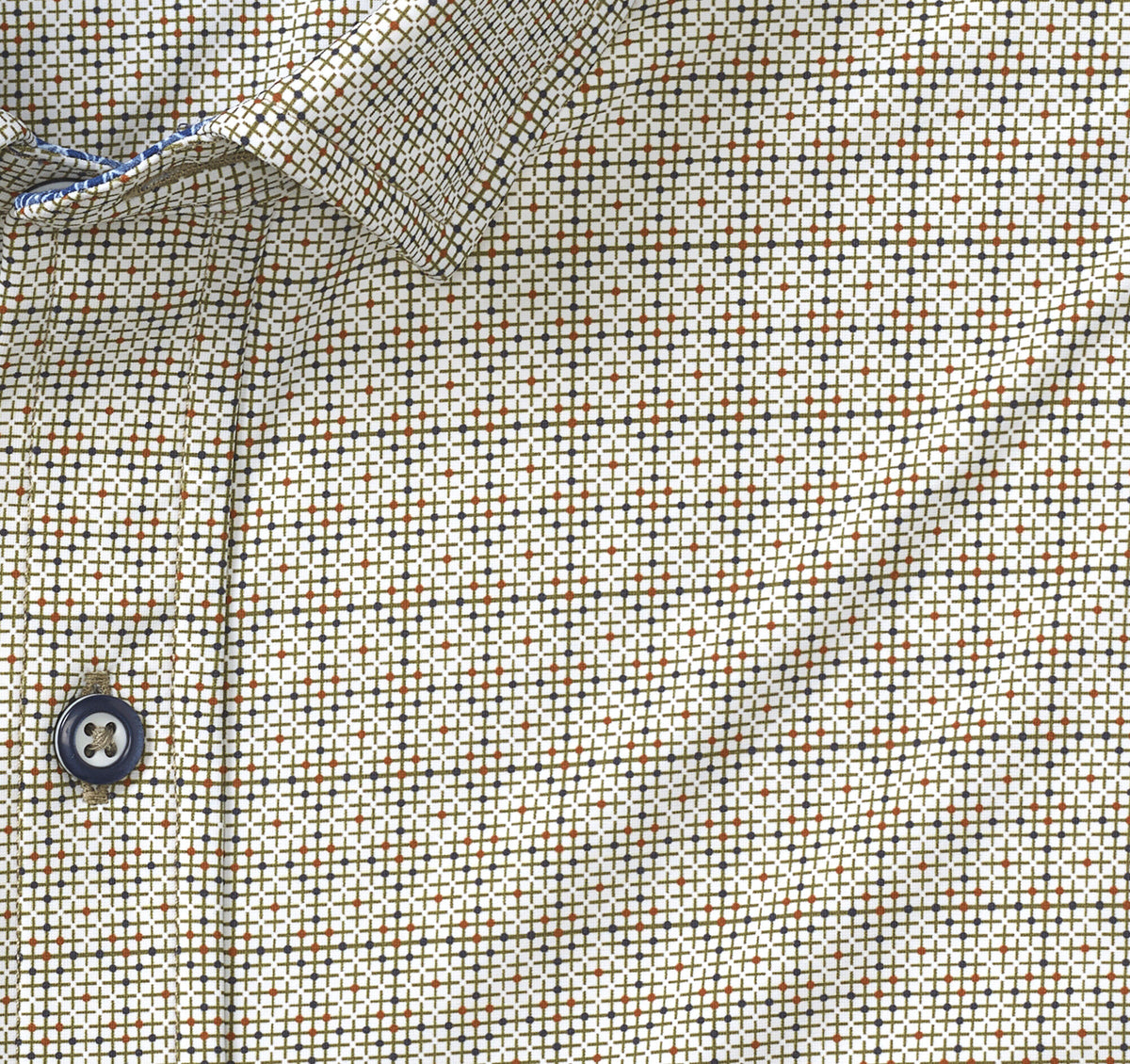 Johnston Murphy Men's XC4® Motion Long-Sleeve Print Knit Shirt