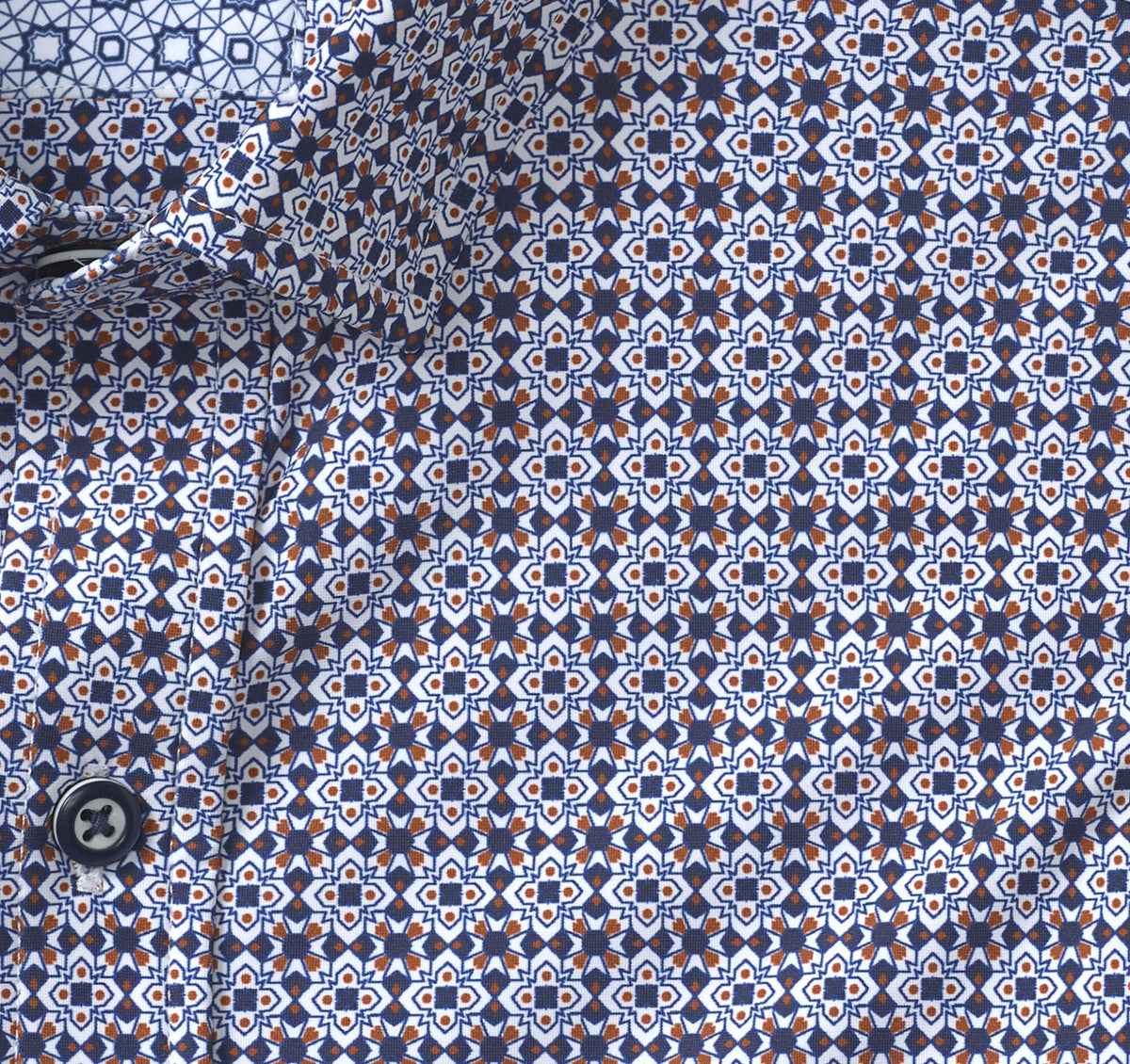 Johnston Murphy Men's XC4® Motion Long-Sleeve Print Knit Shirt