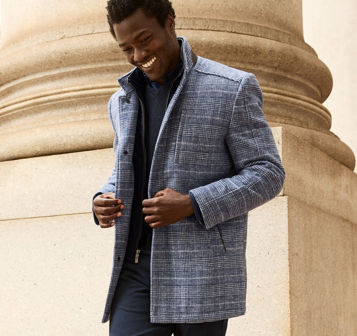 Johnston Murphy Men's Upton Car Coat