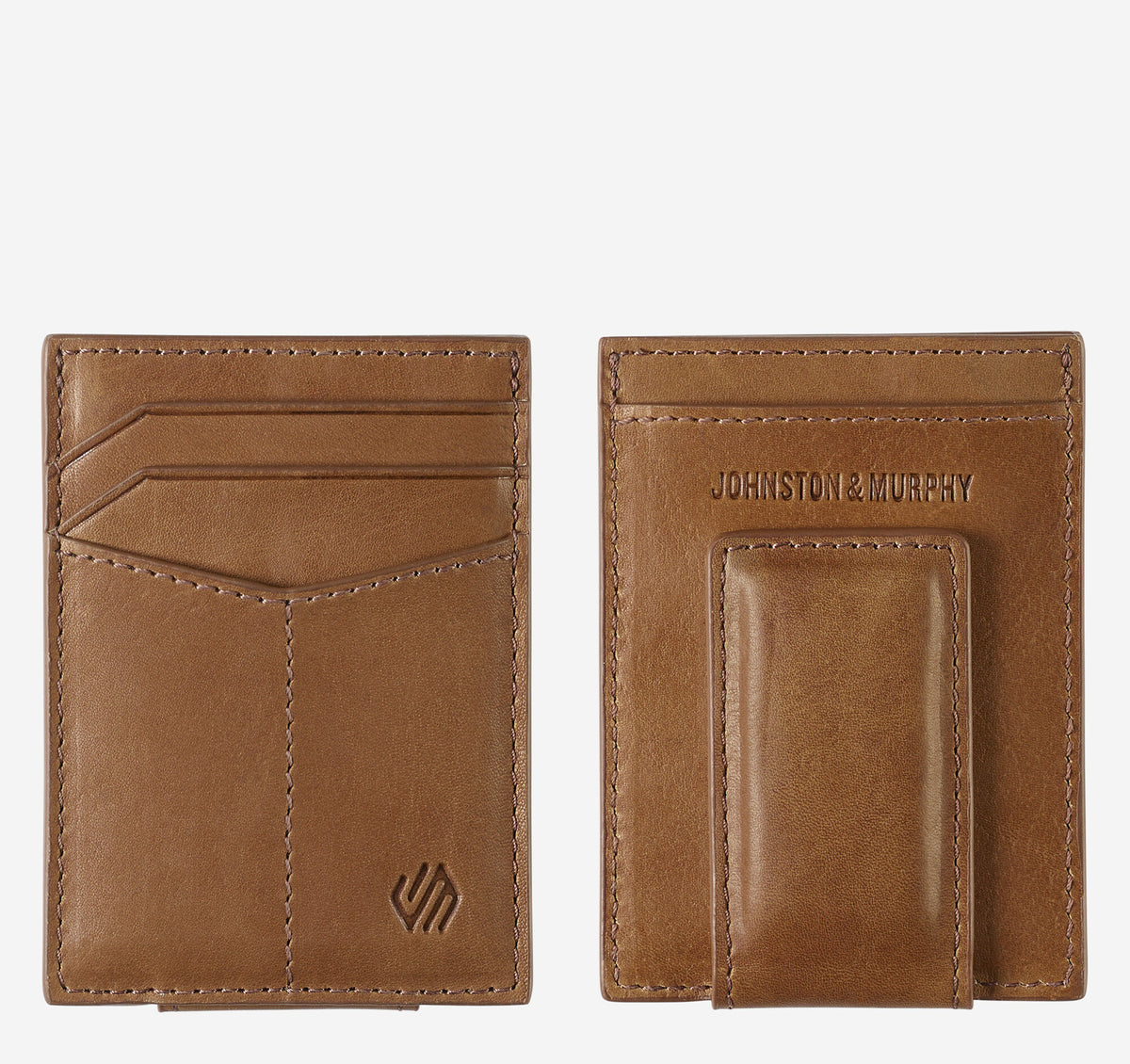 Johnston Murphy Men's Rhodes Front Pocket Wallet