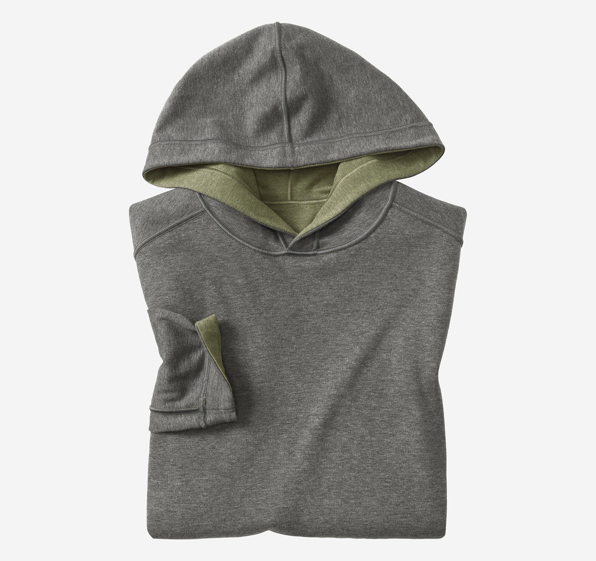 Johnston Murphy Men's Icon Reversible Hooded Pullover