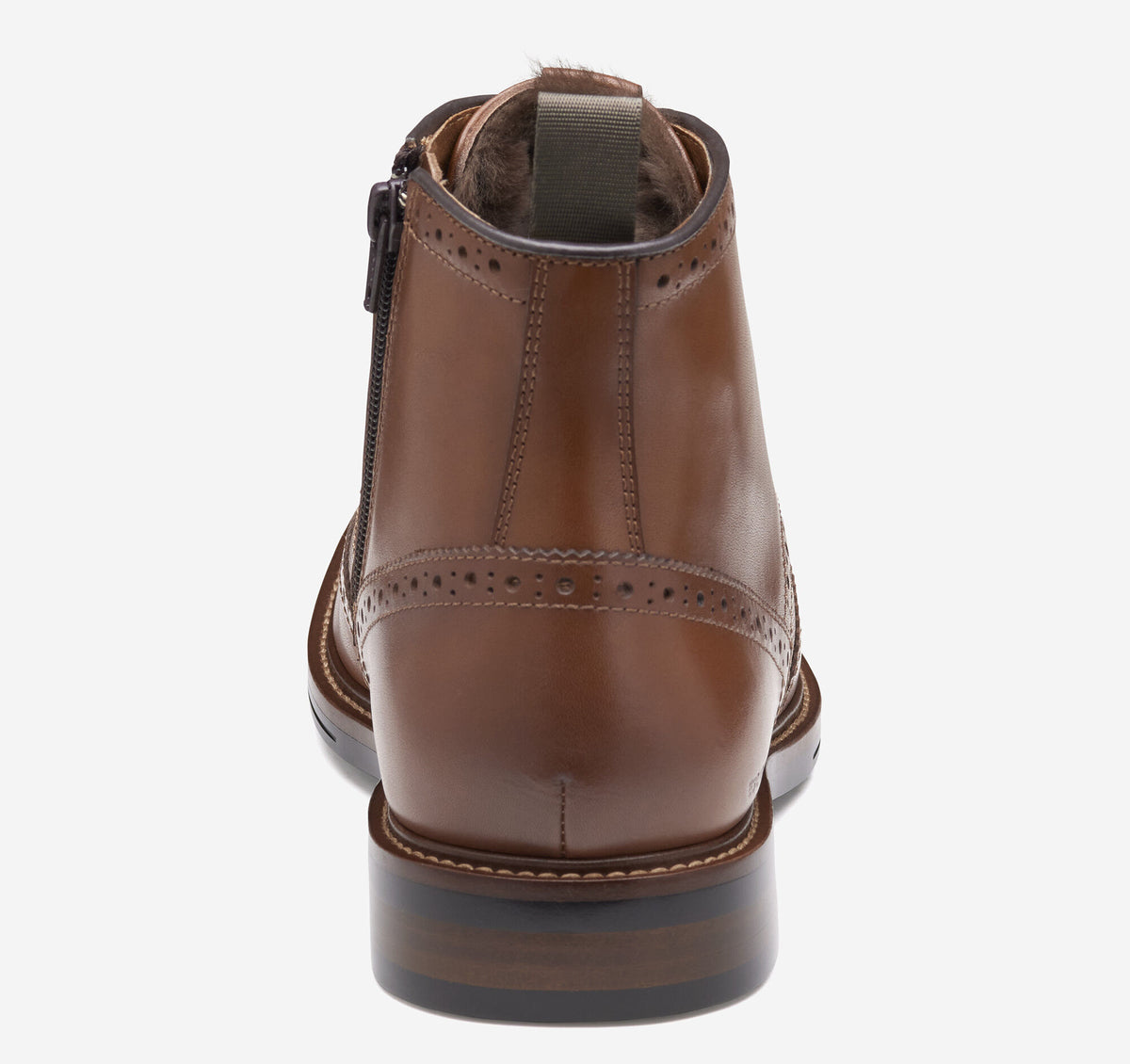 Johnston Murphy Men's XC+™ Durham Embossed Wingtip Shearling Boot