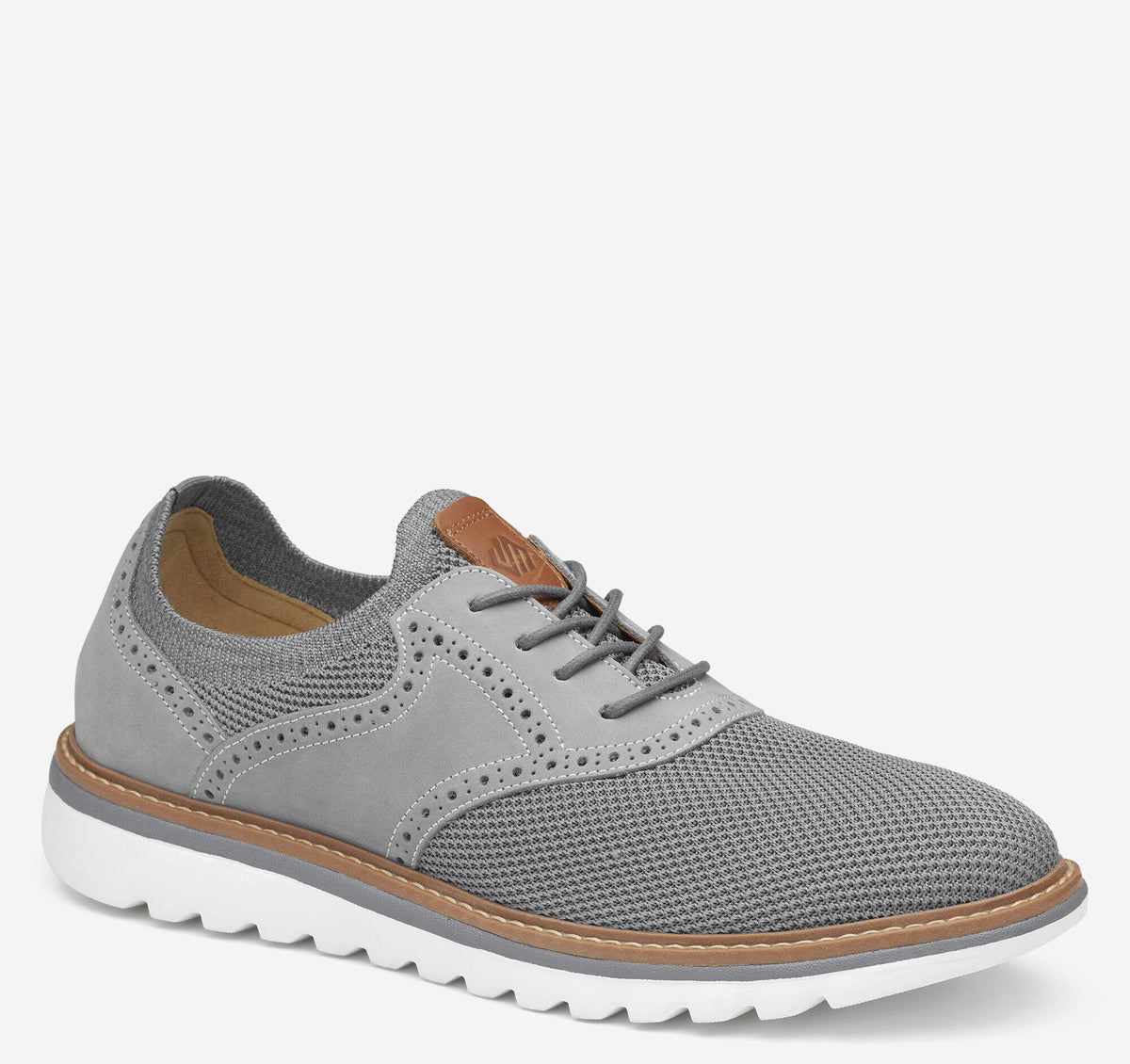 Johnston Murphy Men's Braydon Knit Saddle