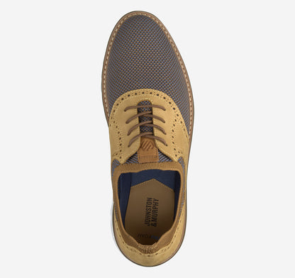 Johnston Murphy Men's Braydon Knit Saddle
