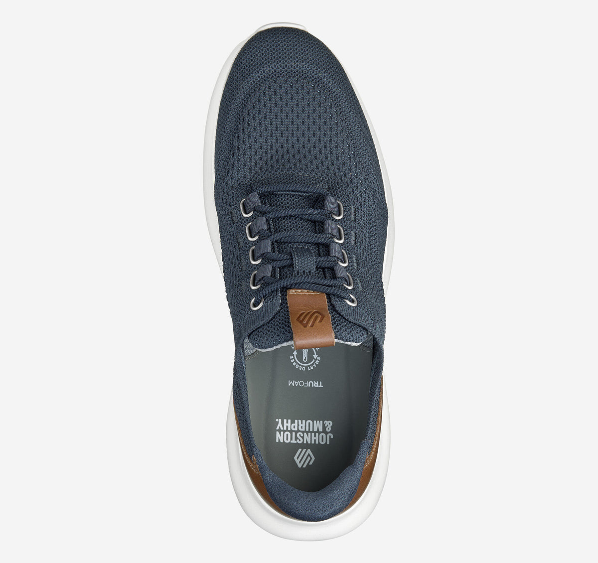 Johnston Murphy Men's Amherst 2.0 Knit Plain Toe