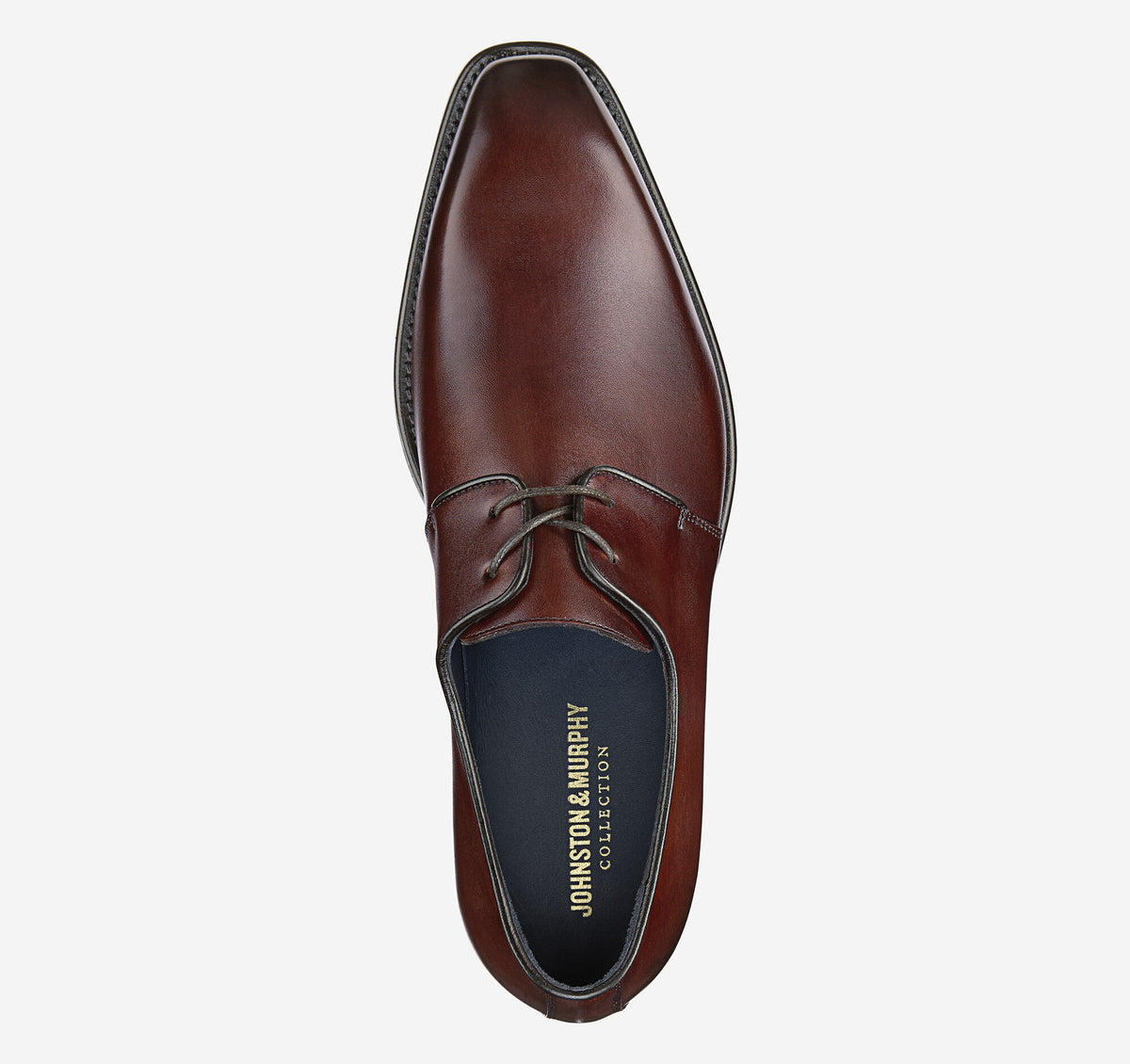 Johnston Murphy Men's Larson 2-Eye Plain Toe