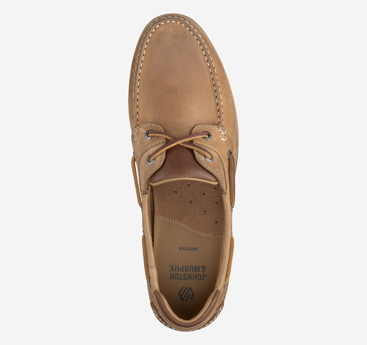 Johnston Murphy Men's Ventura 2-Eye Boat Shoe
