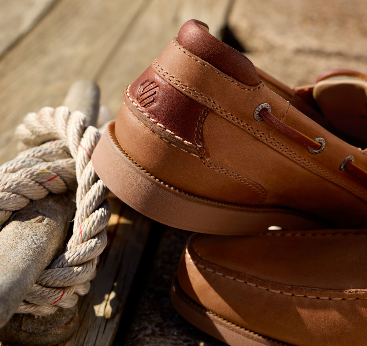 Johnston Murphy Men's Ventura 2-Eye Boat Shoe