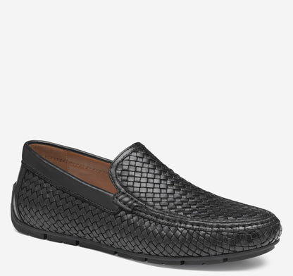 Johnston Murphy Men's Baldwin Driver Woven Slip-On Loafer