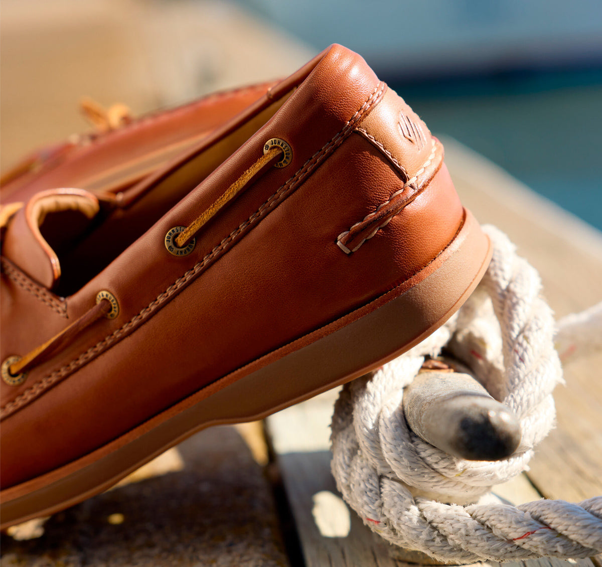 Johnston Murphy Men's Monaco 2-Eye Boat Shoe
