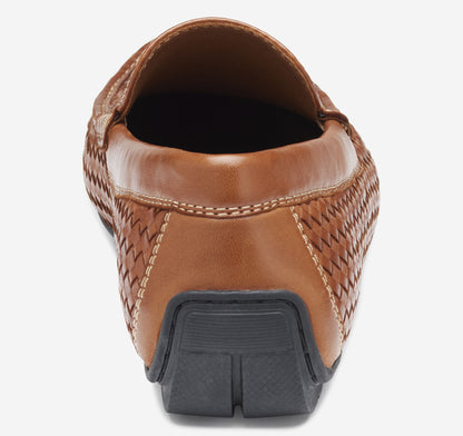 Johnston Murphy Men's Baldwin Driver Woven Slip-On Loafer