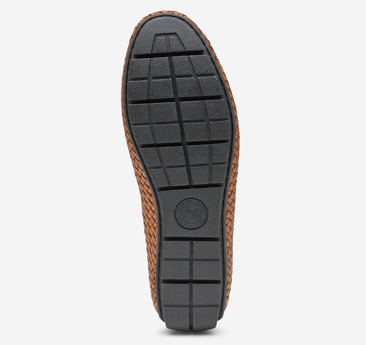 Johnston Murphy Men's Baldwin Driver Woven Slip-On Loafer