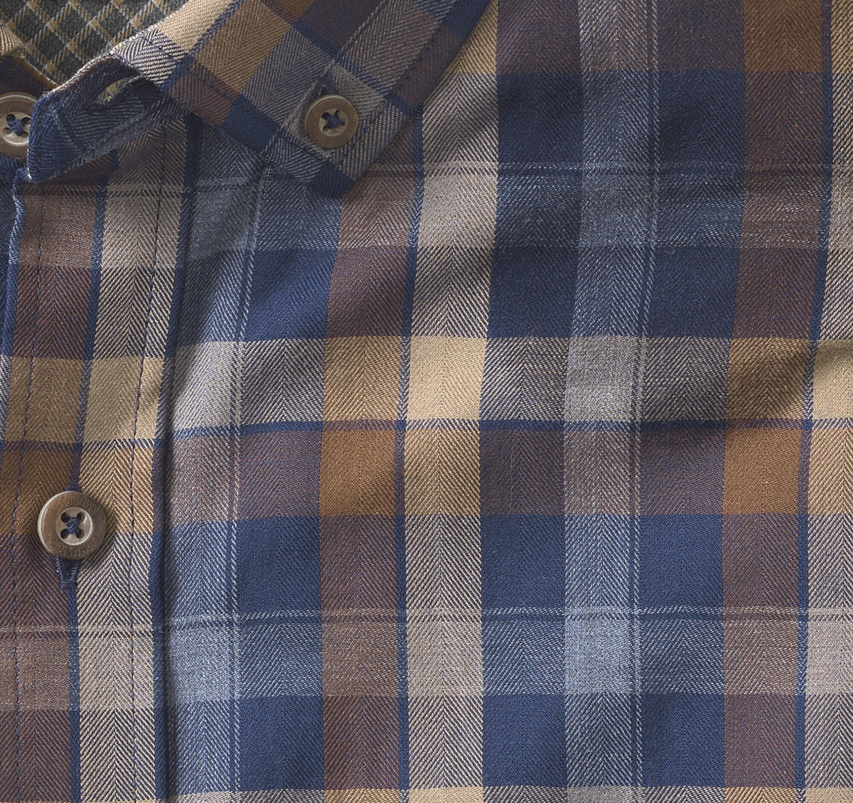 Johnston Murphy Men's Heathered Woven Shirt