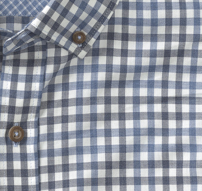 Johnston Murphy Men's Heathered Woven Shirt