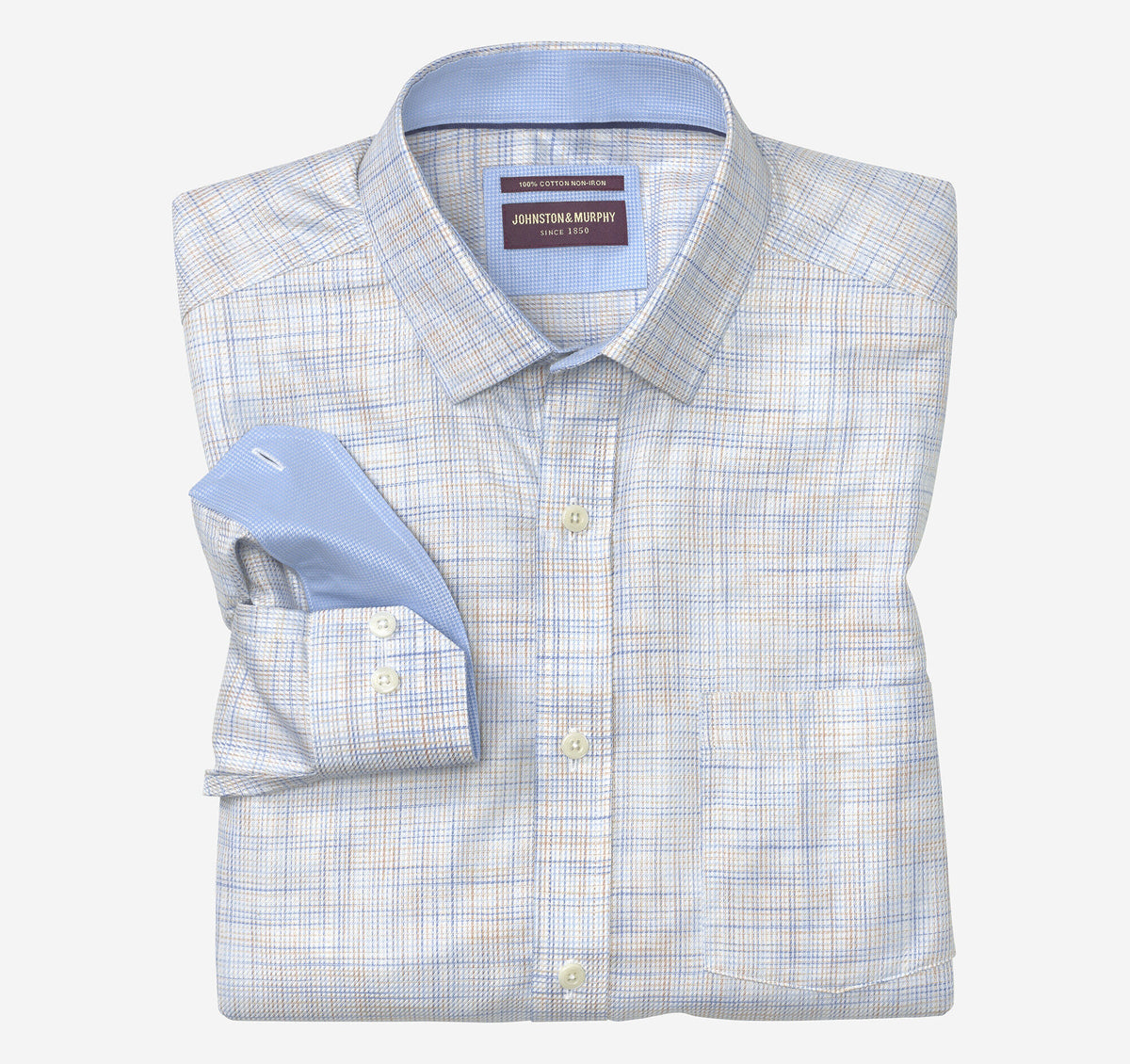 Johnston Murphy Men's Non-Iron Dress Shirt
