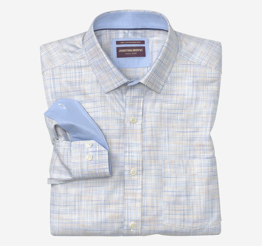 Johnston Murphy Men's Non-Iron Dress Shirt