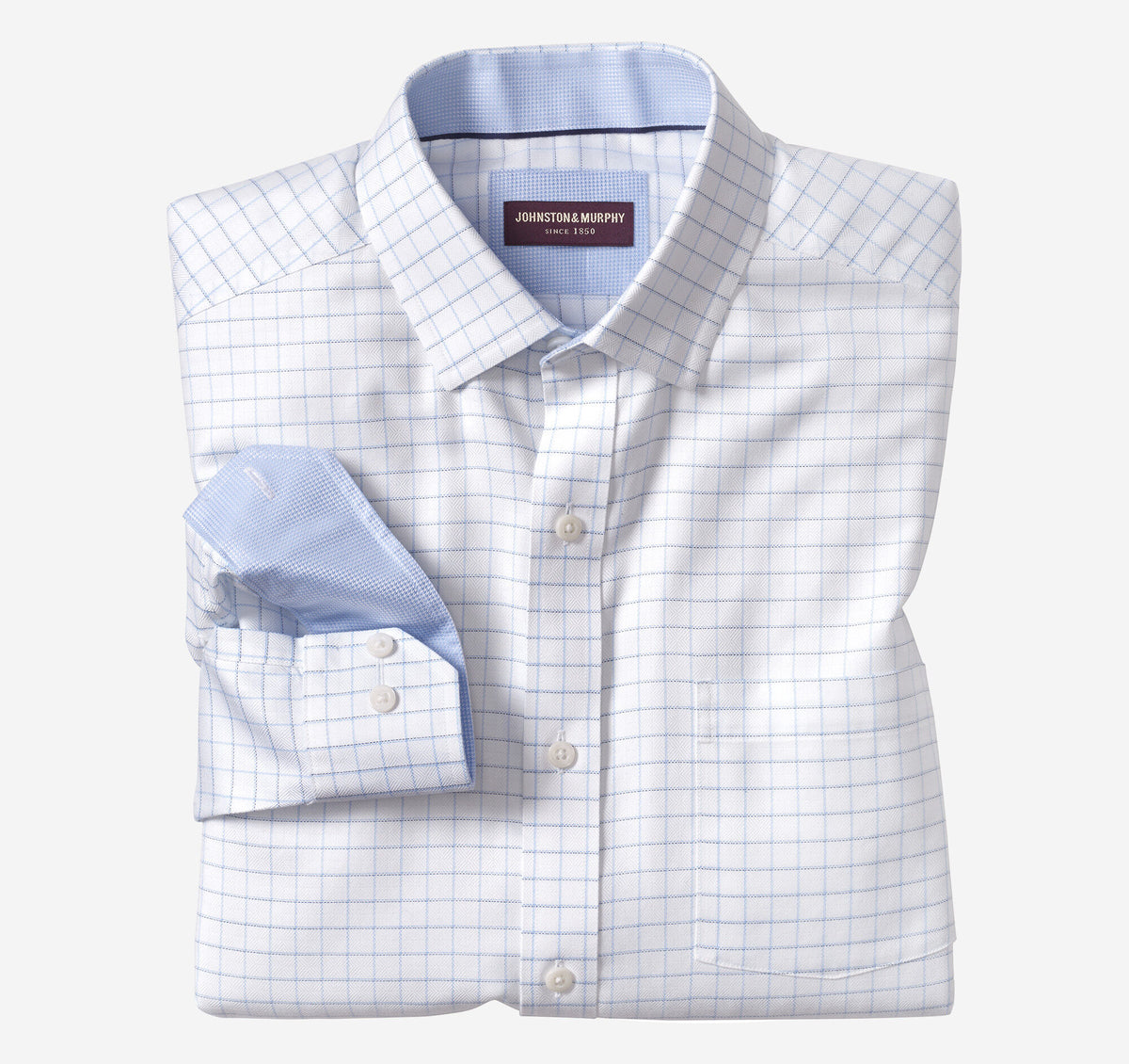 Johnston Murphy Men's Non-Iron Dress Shirt
