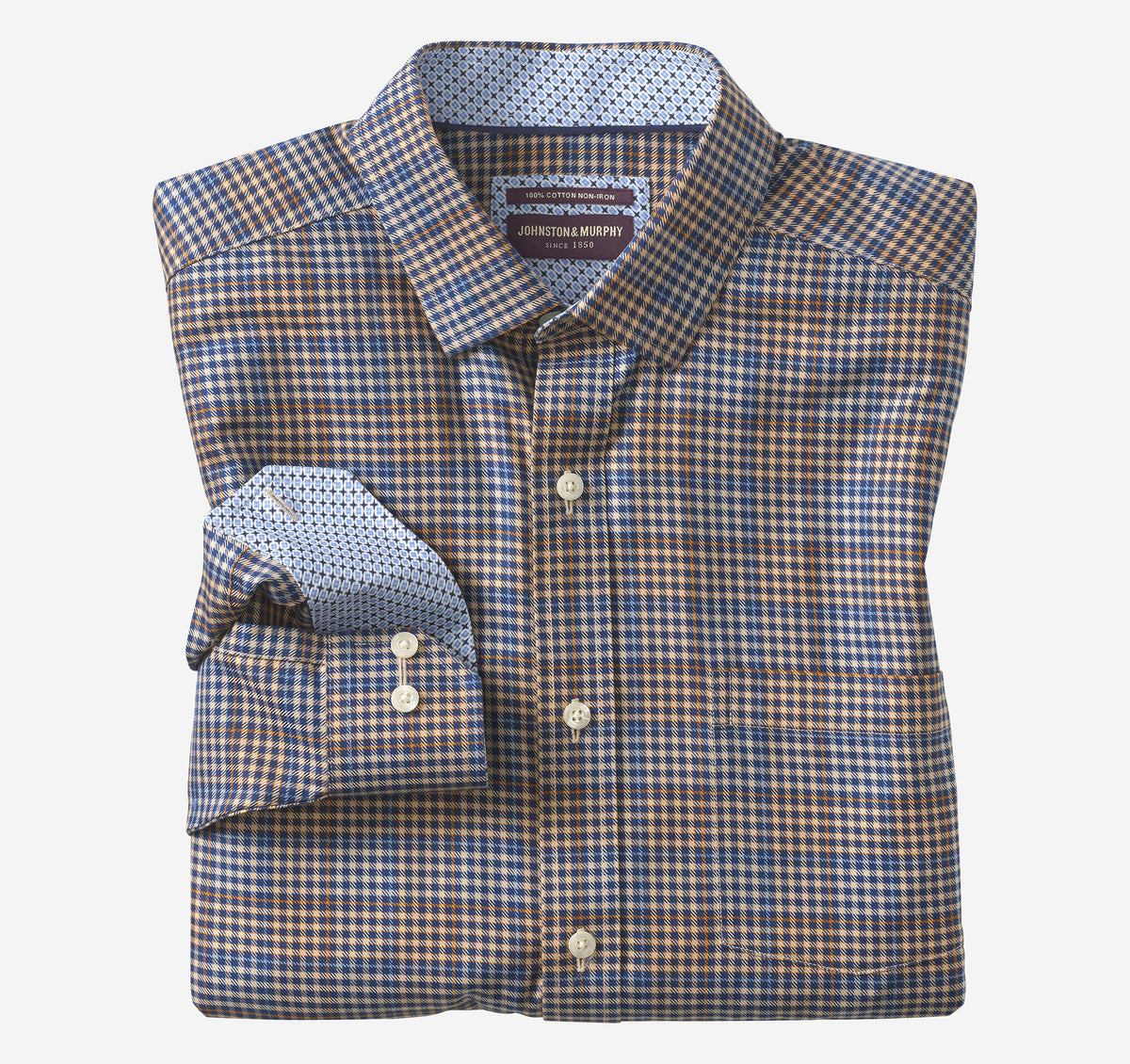 Johnston Murphy Men's Non-Iron Dress Shirt