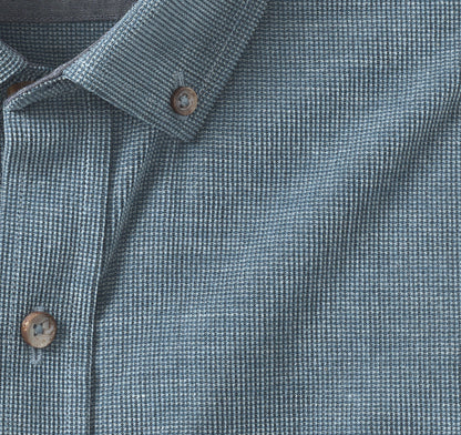 Johnston Murphy Men's Textured Corduroy Shirt