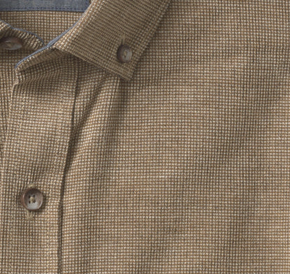 Johnston Murphy Men's Textured Corduroy Shirt