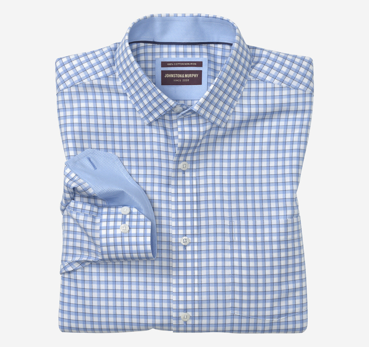 Johnston Murphy Men's Non-Iron Dress Shirt