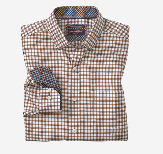 Johnston Murphy Men's Non-Iron Dress Shirt