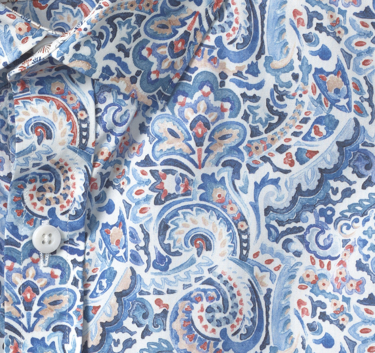 Johnston Murphy Men's Printed Cotton Shirt