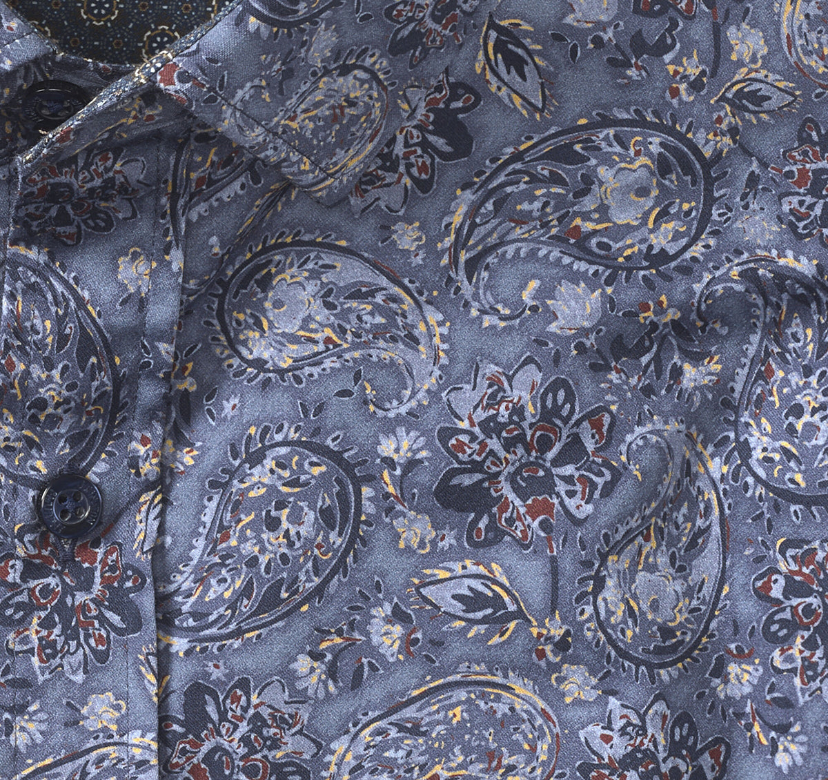 Johnston Murphy Men's Printed Cotton Shirt