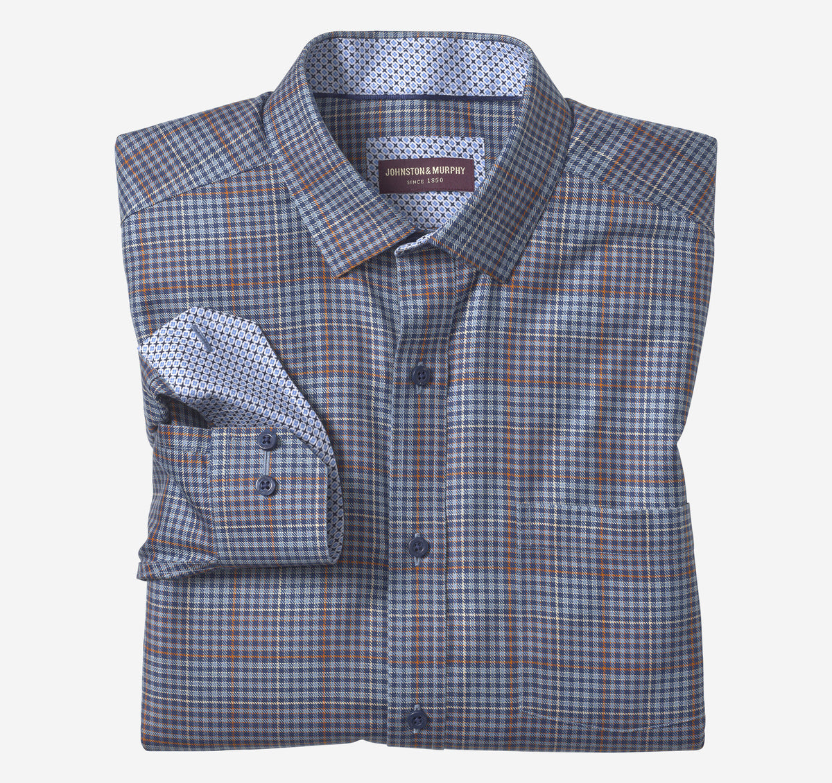 Johnston Murphy Men's Non-Iron Dress Shirt