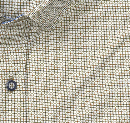 Johnston Murphy Men's XC4® Motion Long-Sleeve Print Knit Shirt