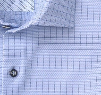 Johnston Murphy Men's XC4® Motion Long-Sleeve Dress Knit Shirt