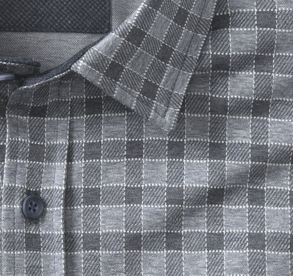 Johnston Murphy Men's Button-Front Knit Shirt
