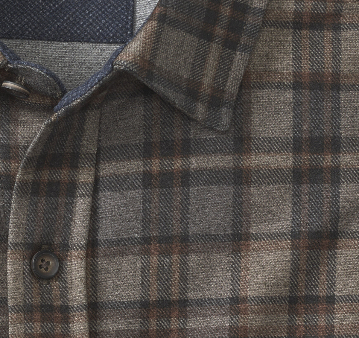 Johnston Murphy Men's Button-Front Knit Shirt