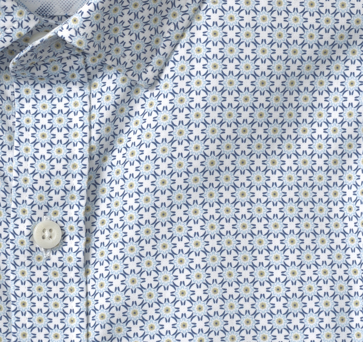 Johnston Murphy Men's Printed Cotton Shirt