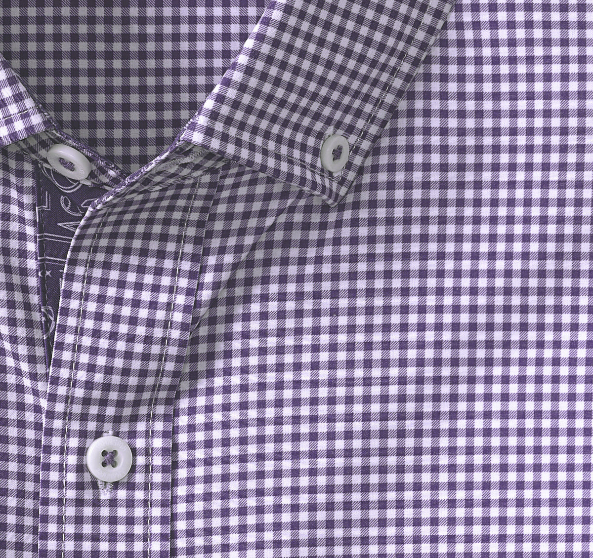 Johnston Murphy Men's Game Day XC4® Long-Sleeve Gingham Shirt