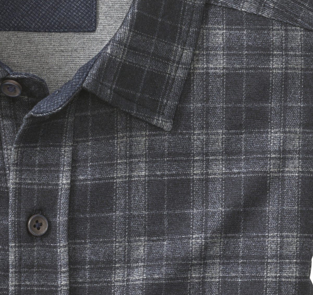 Johnston Murphy Men's Button-Front Knit Shirt