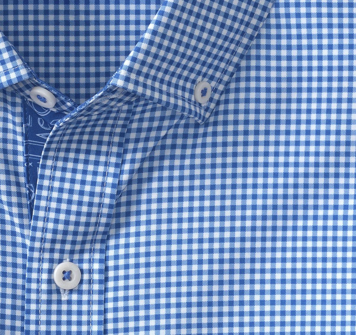Johnston Murphy Men's Game Day XC4® Long-Sleeve Gingham Shirt