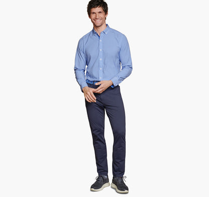 Johnston Murphy Men's Game Day XC4® Long-Sleeve Gingham Shirt