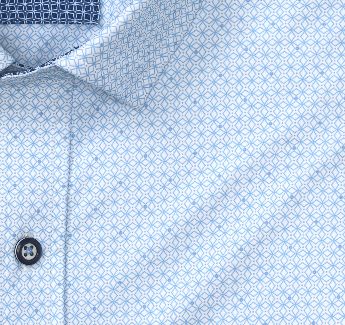 Johnston Murphy Men's XC4® Motion Long-Sleeve Print Knit Shirt