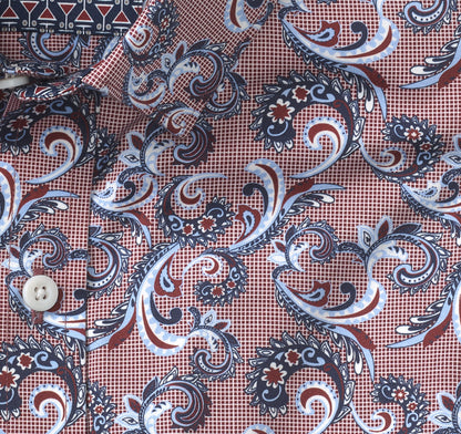 Johnston Murphy Men's Printed Cotton Shirt