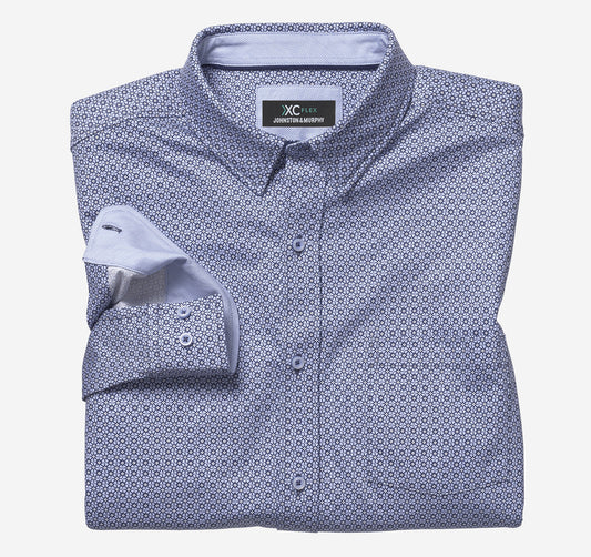 Johnston Murphy Men's XC Flex® Stretch Long-Sleeve Shirt