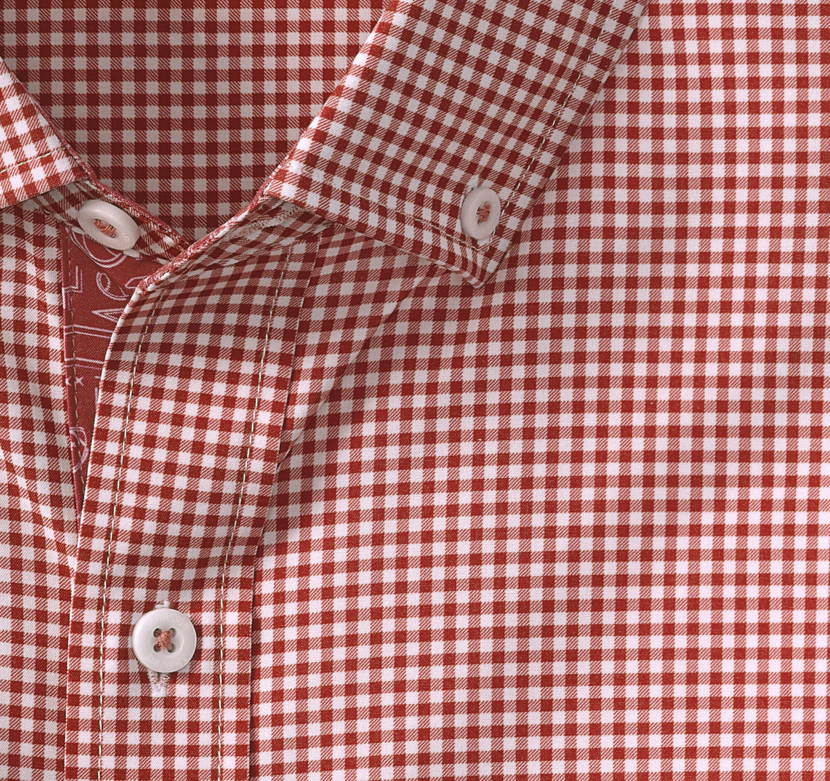 Johnston Murphy Men's Game Day XC4® Long-Sleeve Gingham Shirt