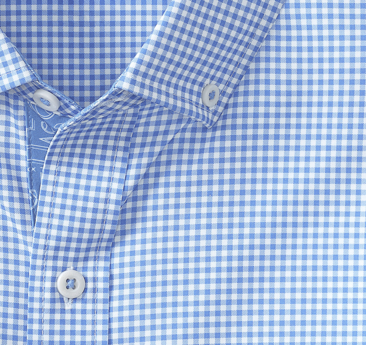 Johnston Murphy Men's Game Day XC4® Long-Sleeve Gingham Shirt