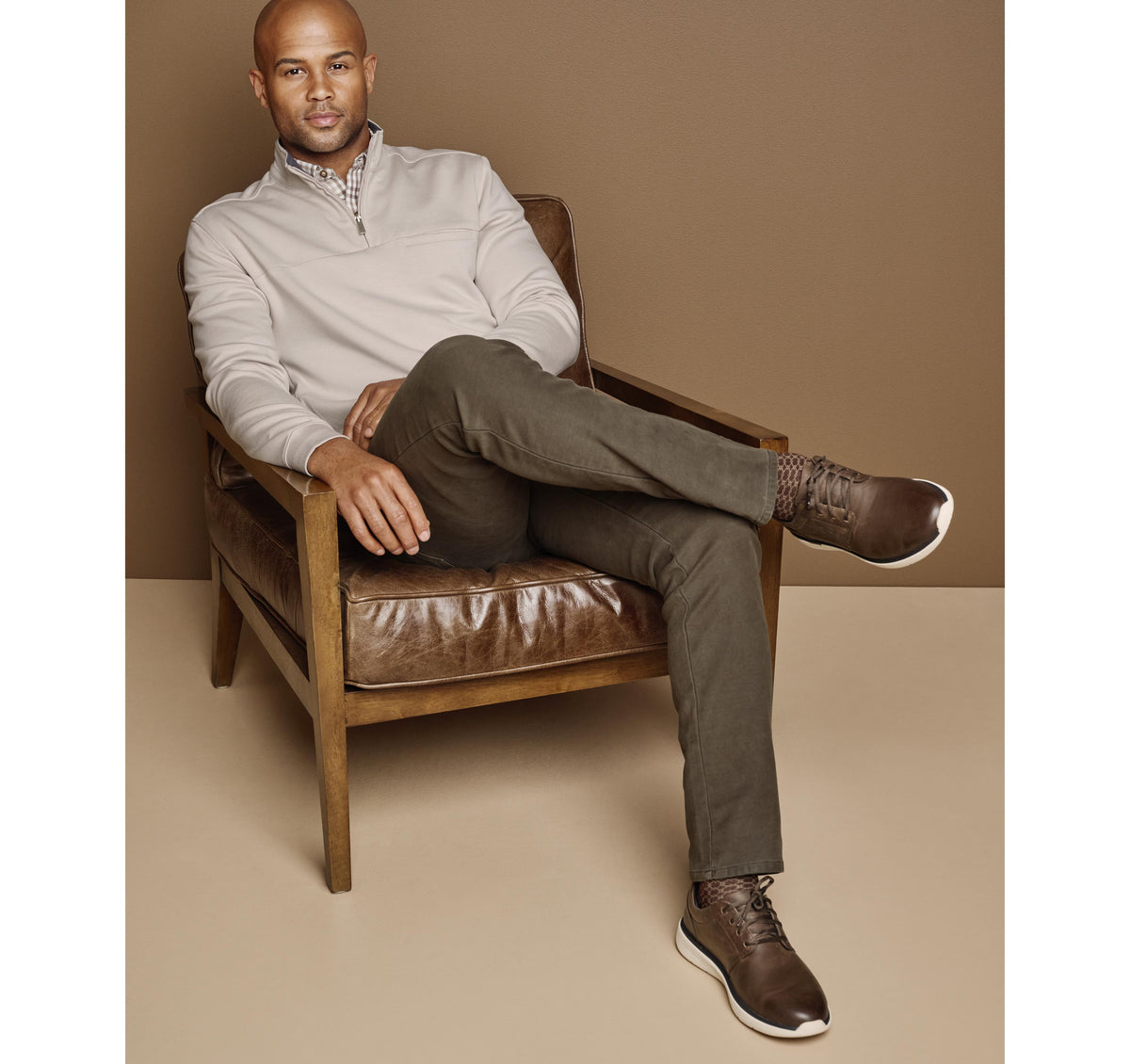 Johnston Murphy Men's Essential Quarter-Zip