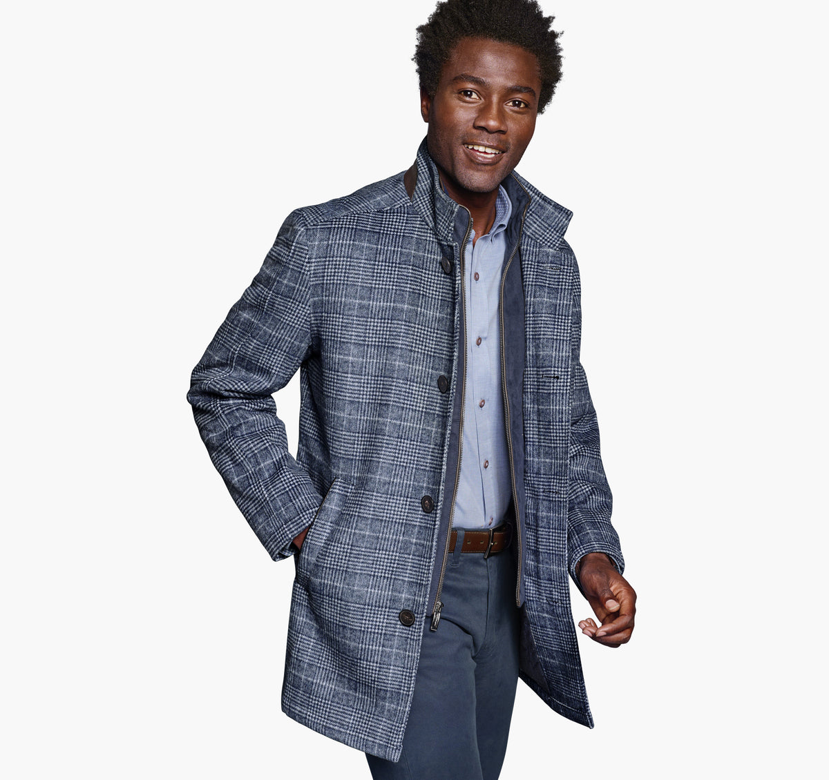 Johnston Murphy Men's Upton Car Coat
