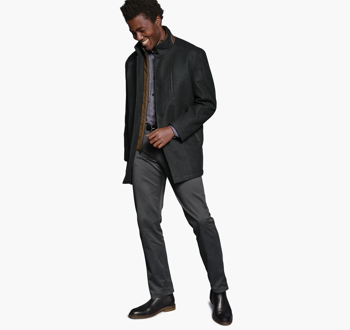 Johnston Murphy Men's Upton Car Coat