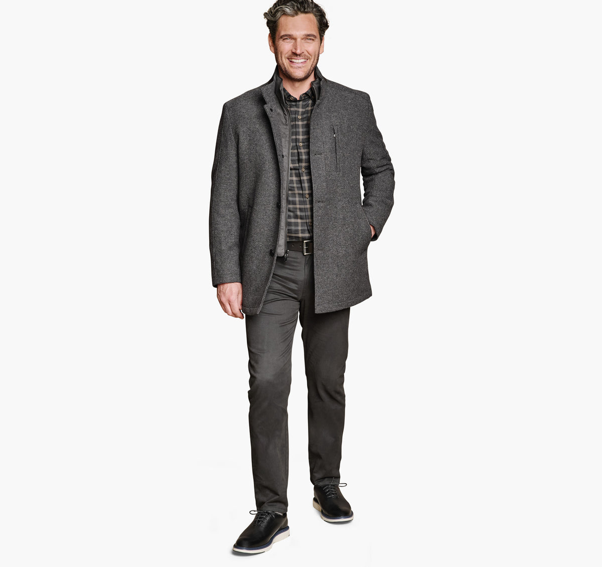 Johnston Murphy Men's Upton Car Coat