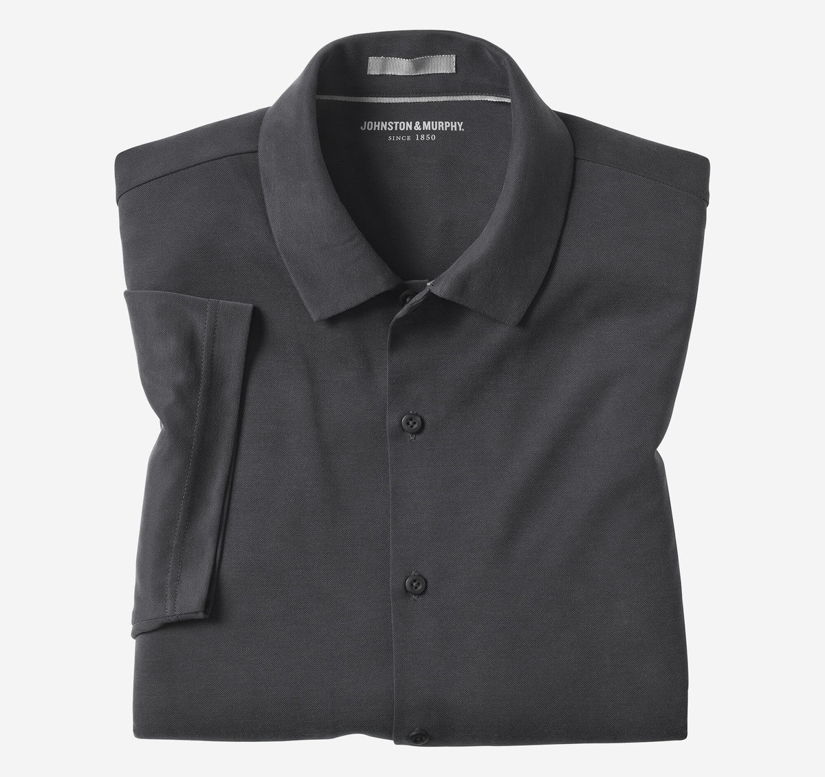 Johnston Murphy Men's Vintage Birdseye Button-Front Shirt
