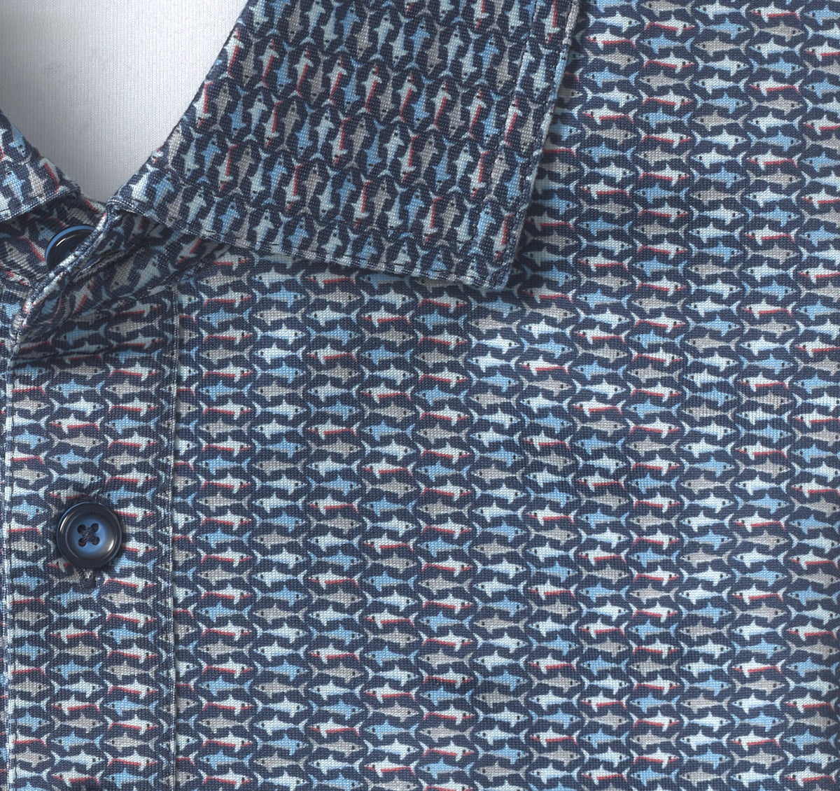 Johnston Murphy Men's XC4® Performance Print Polos + Cool Degree™