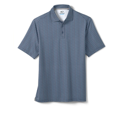 Johnston Murphy Men's XC4® Performance Print Polos + Cool Degree™